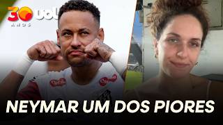 'NEYMAR UM DOS PIORES EM CAMPO E CORINTHIANS ENGOLIU SANTOS NO SEGUNDO TEMPO', AVALIA GABRIELA BRINO