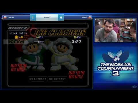 The Moska's 3 SSBM - Touche (Ice Climbers) vs Blassy (Fox) - Pools