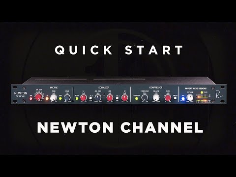 Инструкция по настройке и управлению звуковым процессором Rupert Neve Designs Newton Channel