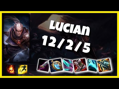 Lucian vs Akali BR Challenger MID (12/2/5) - v10.25