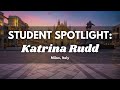 Katrina Rudd Italy Milan