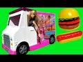 ELSA ANNA Toddlers Barbie Food Truck KETCHUP Everywhere Hotdogs Burgers Pizza Sandwich