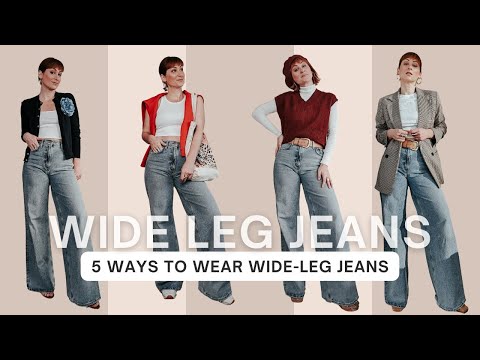 5 Ways To Wear Wide Leg Jeans (20 Outfit Ideas)