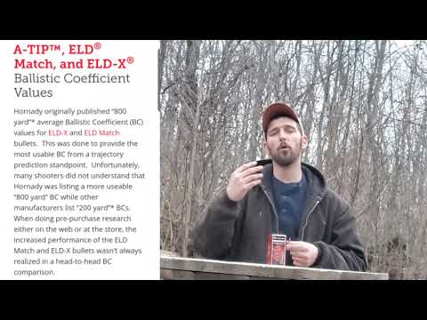 Hornady 88gn ELD Match Review 224/5.56cal