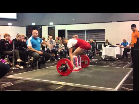 Dan Deadlift Attempt 1 - 180kg @ 82.5kg - 2012 GPC Australian Powerlifting Nationals