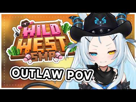 Oh no↝ A minor inconvenience in town↝【WILD WEST SMP | AKUGAKI KOA】