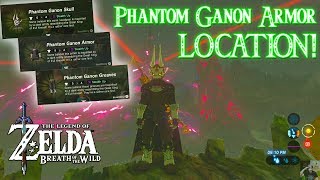 Phantom Ganon Armor Set Location! - Zelda Breath of the Wild "The Champions