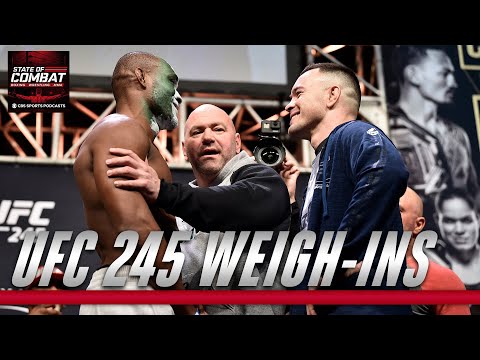 UFC 245 Ceremonial Weigh-ins | State of Combat