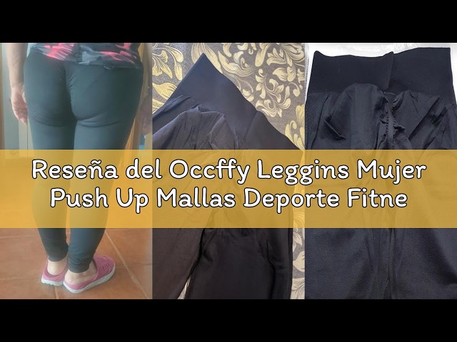 Vídeo relacionado con ACTINPUT Leggings Mujer Fitness Pantalones de Yoga Elásticos Push Up Deporte Cintura Alta Mallas Pantalones Deportivos Leggins con Control de Abdomen para Running Fitness Yoga y Pilates