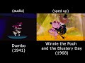 Pink Elephants On Parade Vs Heffalumps And Woozles Waltz Comparison