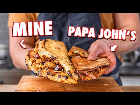 Making The Papa John’s Papadia At Home | But Better