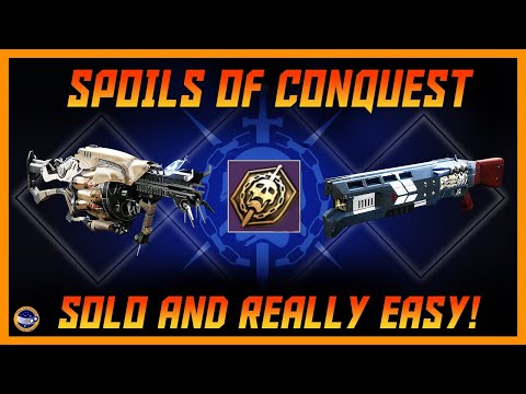 Destiny 2 Solo Spoils of Conquest NO LFG or Out Of Bounds!