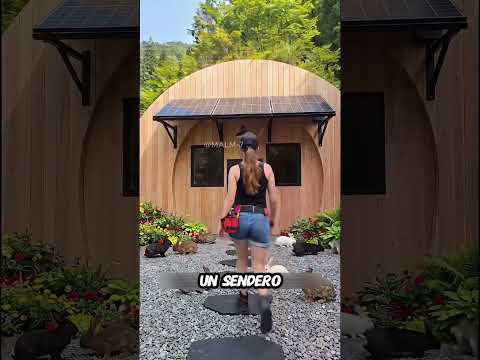 No podía comprar casa, ¡así que remodeló un túnel en el bosque! 😱🌲 #shorts