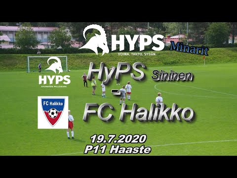 HyPS P11 Minarit HyPS Sininen - FC Halikko 19.7.2020