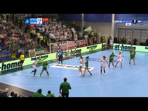 FTC-MKS LUBLIN női kézilabda Bajnokok Ligája 2013.10.20 1. félidő