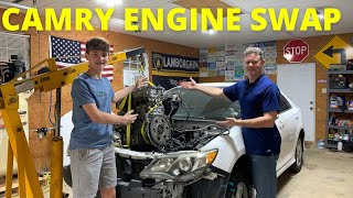 How to Swap Engine in Toyota Camry 2.5L Ep. 5