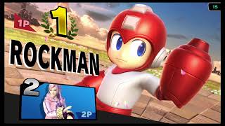 ロックマンの練習初日の動画【スマブラSP】(cross)