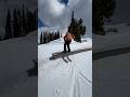 Balance ⚖️ on Boxes #springskiing #training 😝 never stop