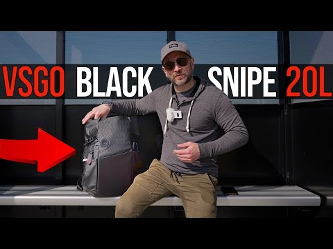 VSGO Black Snipe 20L Camera Ultimate Camera Backpack