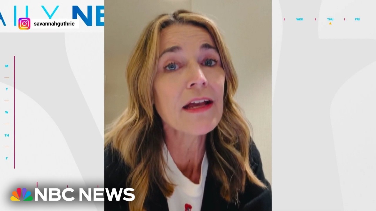 Video: Savannah Guthrie posts Instagram plea for information on missing mother Nancy after 176 days