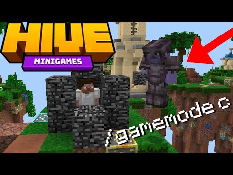 Hive Skywars Trapping, In Creative Mode