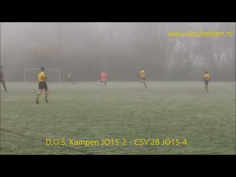 Doshelden Kampen: 02-12-2017 Dos Kampen JO15-2 - CSV'28 JO15-4 (1-3)