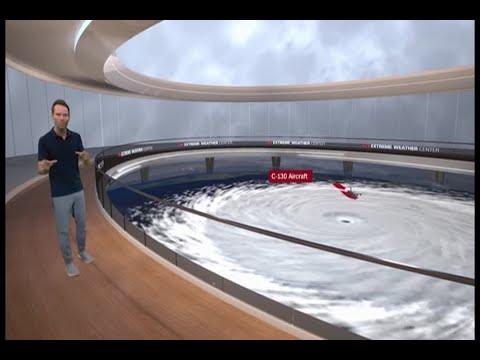 How hurricane hunters fly through the eye of a storm