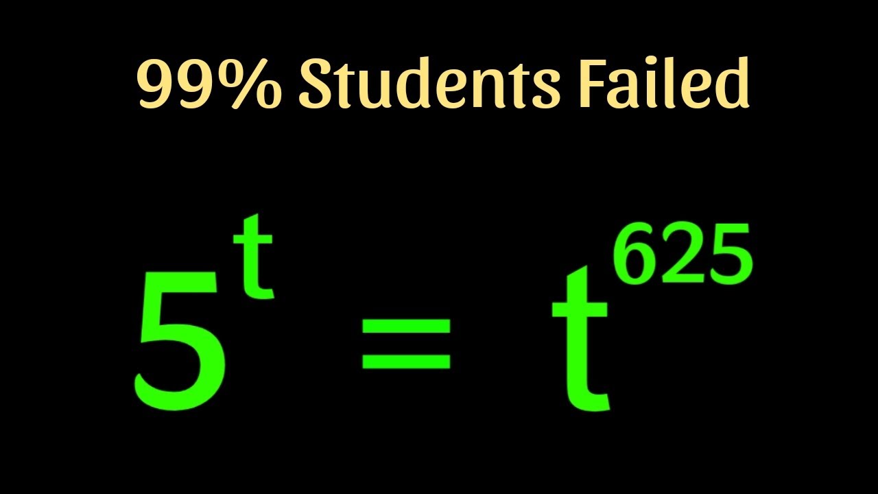 Solving a 'Stanford' University entrance exam | t=?