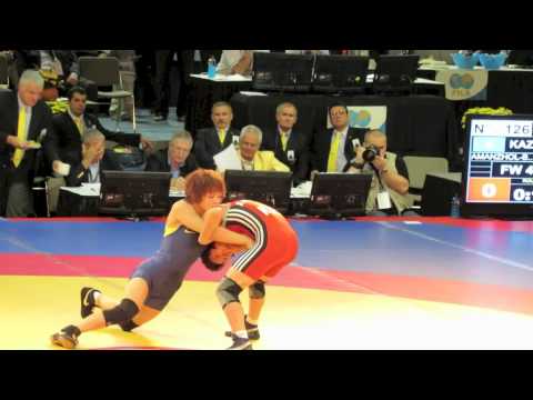 2012 Women's World Championships: 48 kg Bronze Tatyana Amanzhol-Bakatyuk (KAZ) vs. Xiaomei Li (CHN)