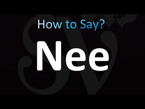 How to Pronounce Nee (Correctly!)