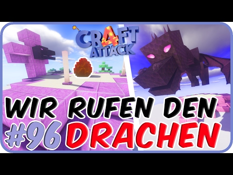 💢❗WE'RE CALLING THE DRAGON 💢 🔴 - CraftAttack 4 #96 with ALL