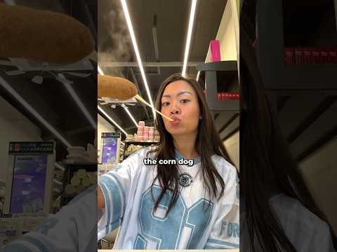 CHEESY corn dog pull! #shorts