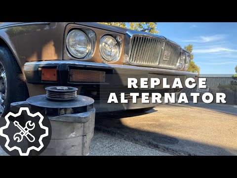 Fixing Charging Issues: Jaguar XJ6 XJ40 Alternator Replacement Guide