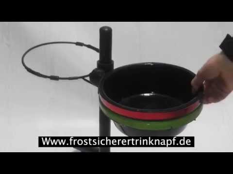 Frostsicherer Trinknapf