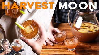 HARVEST MOON PUNCH - make this bountiful fall party drink!