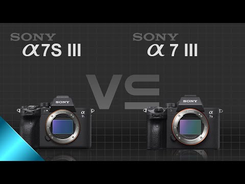 Sony alpha a7S III vs Sony alpha a7 III