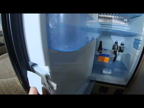 Fitting New Door Latch Spring to Dometic Fridge in RV (Motorhome)