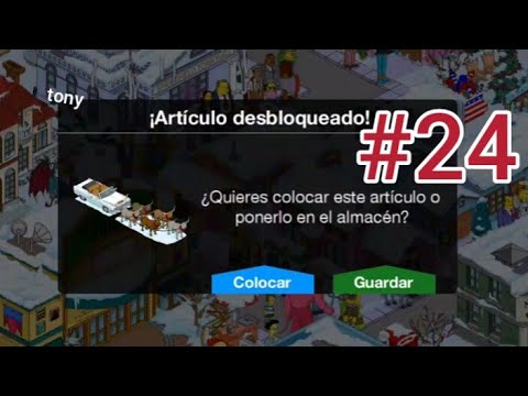 Los Simpson Springfield "Navidad'21: Capítulo 24 - El trineo del Tejano rico" por Tony