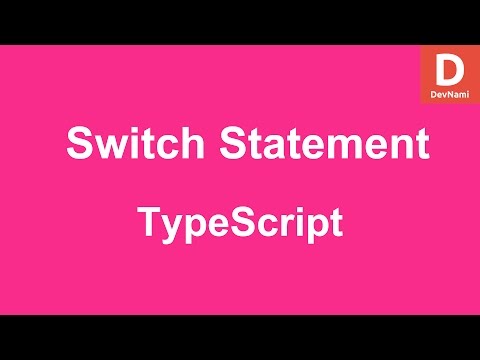 TypeScript Switch Case Statement