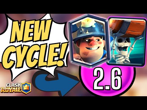 😱DEVASTANTE! NUOVO 2.6 CYCLE PER SCALARE!!! [CLASH ROYALE ITA]