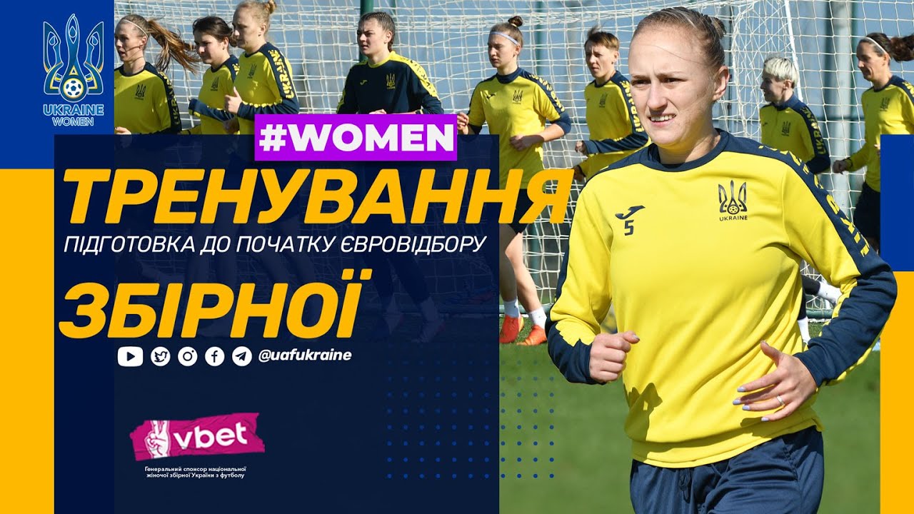 Жіноча збірна України розпочала підготовку до відбору Євро-2025