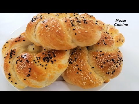 Breakfast Bread Roll Or Bread Bun Recipe, Soft ,Spongy Bread Roll Poğaça tarıfl Mazar Cuisine