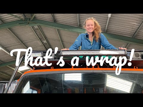 THAT'S A WRAP // Our overland T244 Truck build [S01 E13]