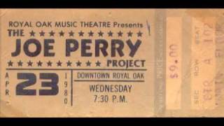 The Joe Perry Project Let The Music Do The Talking Live 1980