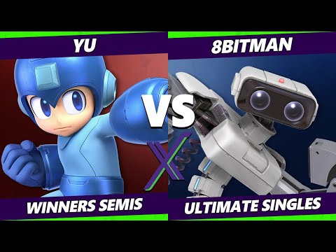 S@X 401 Online Winners Semis - 8BitMan (ROB) Vs. Yu (Mega Man) Smash Ultimate - SSBU