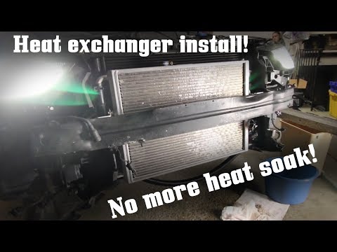 AWE Cold Front Heat Exchanger Install on B8.5 S4!