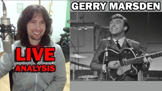 British guitarist analyses Gerry and The Pacemakers live in 1963!