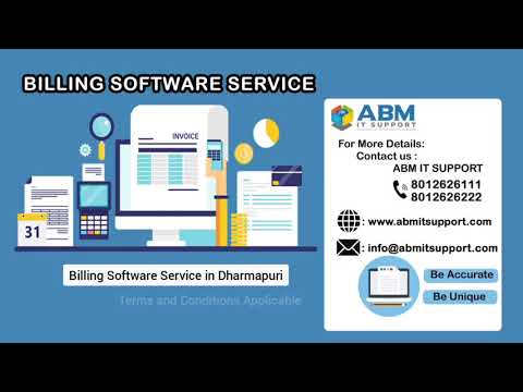 Billing Software  Company in Dharmapuri | Billing Software Development Company  | ABM IT SUPPORT