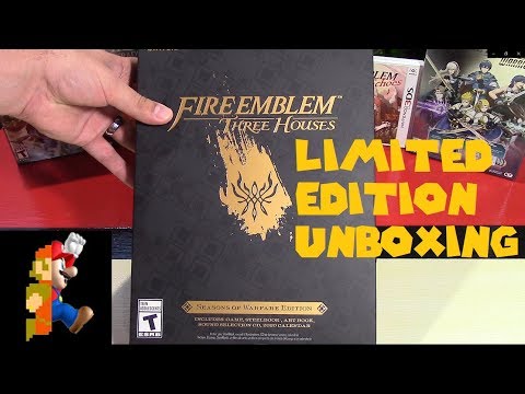 Unboxing Fire Emblem: Three Houses Limited Edition