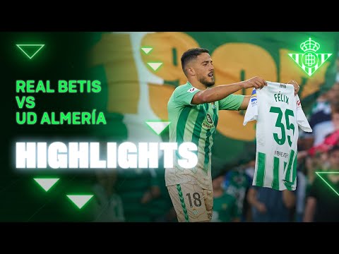 Resumen del partido Real Betis - UD Almería | HIGHLIGHTS | Real BETIS Balompié